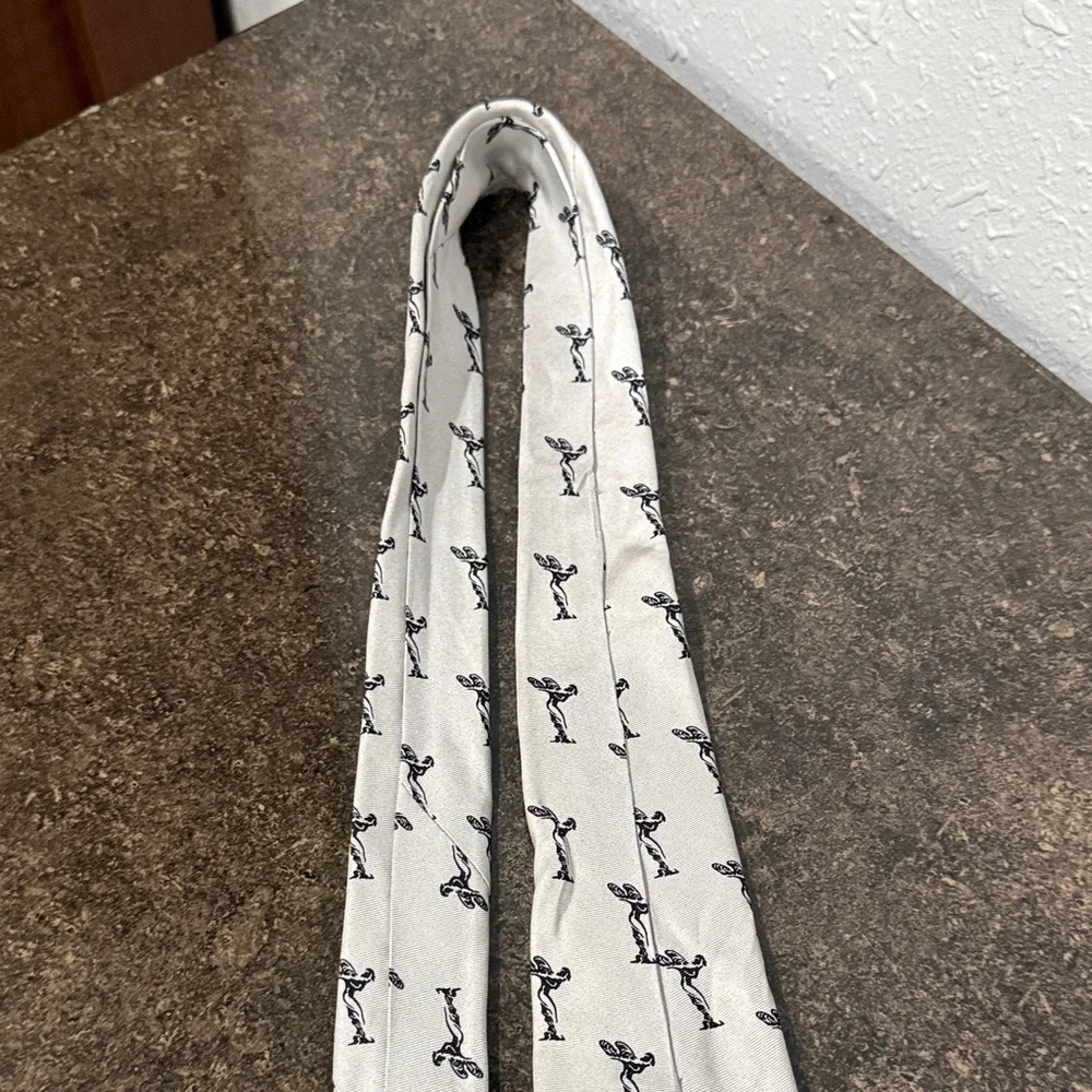 Rolls Royce Men's Gray Owners Club Silk Neck‎ Tie